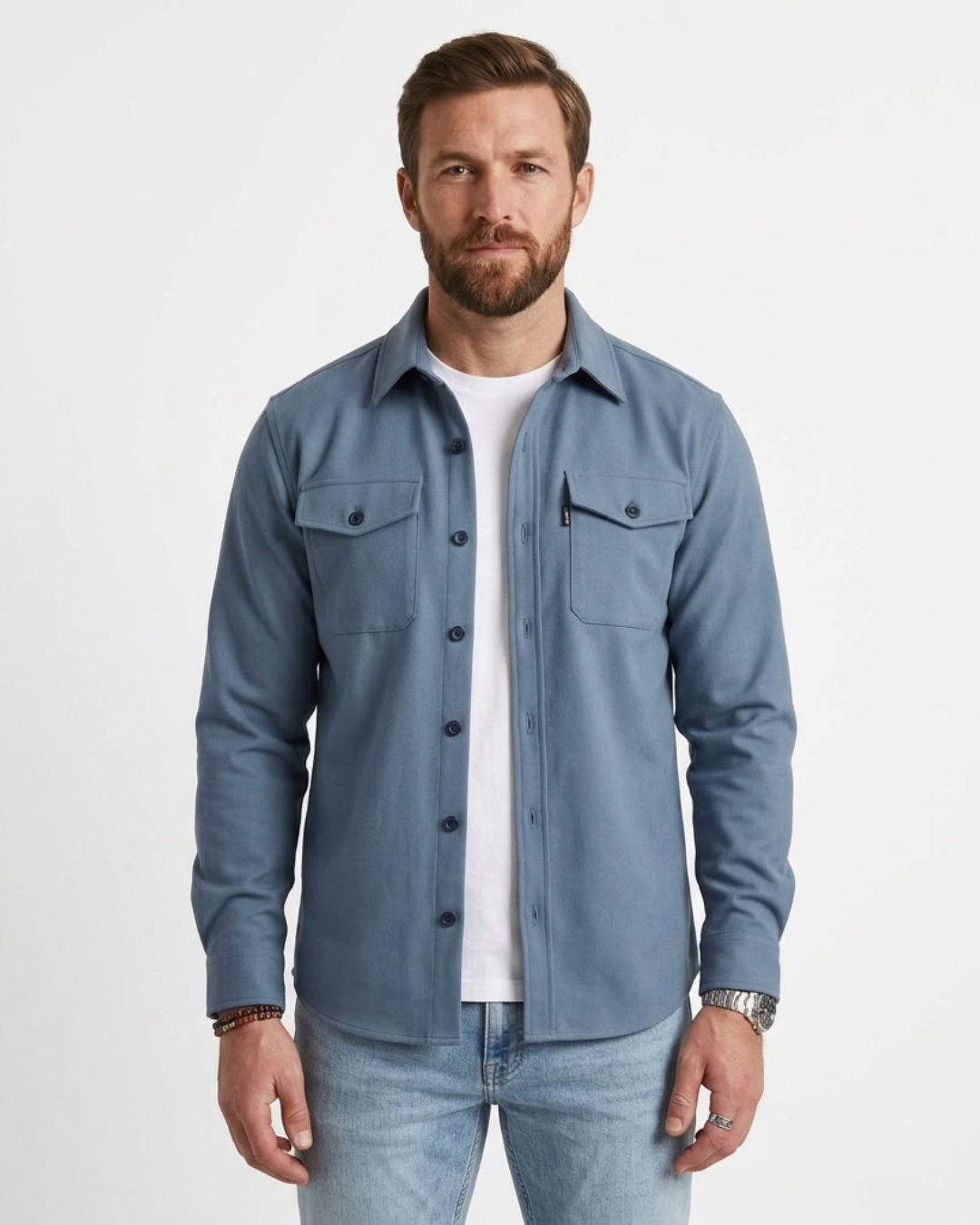 Versatile Overshirt Jacket For Men