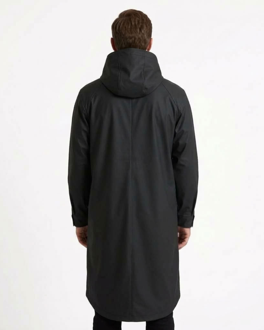 Water-Repellent Hooded Mackintosh For Men